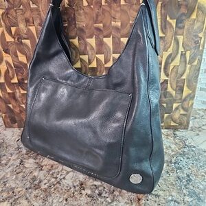 Black Leather Women's Bag